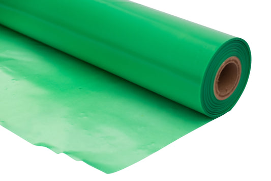 Ecofender Newt Barrier Fence, 1000 Gauge Polythene, Green, 1x100m Roll