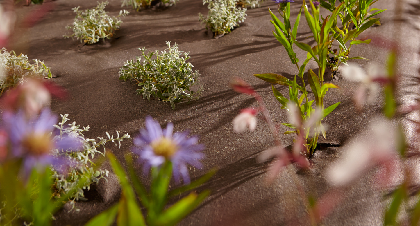 Ecotex, Biodegradable Weed Control Mulch Mat, 2m Wide